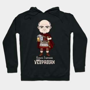 Vespasian's Legacy: A Tribute to the Roman Emperor in Artistic Design Hoodie